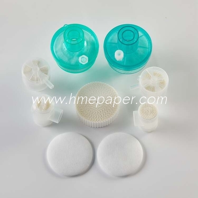 1000pcs/Box Circular HME Filter Paper For Medical Application