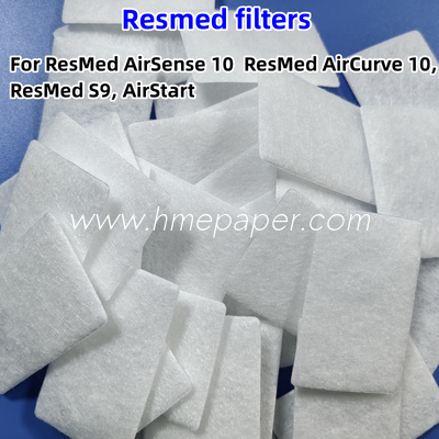 99.99% Efficiency Disposable Cpap Filters With White Cotton Material