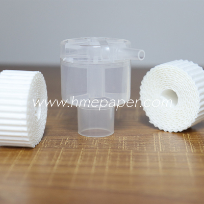 Wooden Paddle Air Filtration Corrugated Absorbent HME Filter Paper Roll