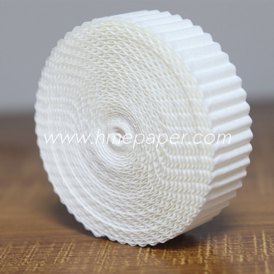 Custom Sized Wooden Paddle HME Filter Paper For Munters Desiccant Rotor Air Filtration