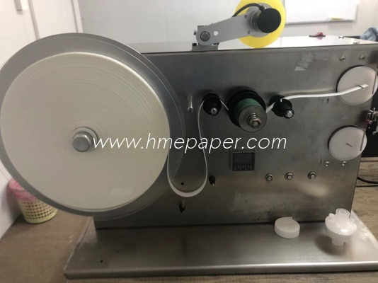 comprare Macchina di avvolgimento del nastro di carta filtro HME di prima generazione con velocità regolabile / errore di etichettatura ± 0,2 mm online manufacture