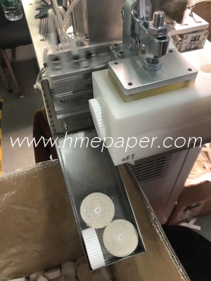 comprare Longwangda CR002 Professional HMEF HME Filter Paper Roll Winding Tape Machine Supporta rotoli di diametro 22-60 mm online manufacture
