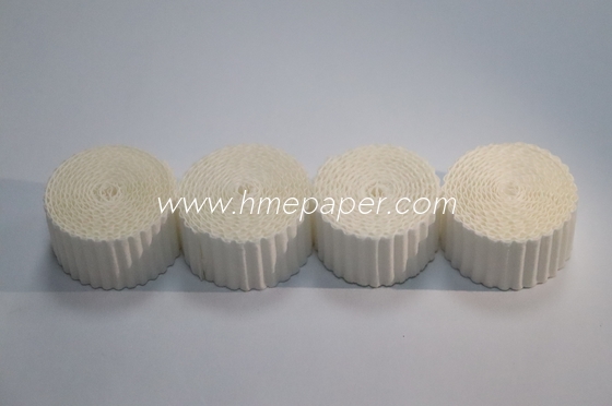 Custom Sized Wooden Paddle HME Filter Paper For Munters Desiccant Rotor Air Filtration