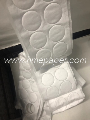 Circular Bacterial Filter 121℃ Sterilization 15bar Pressure Resistant HME Filter Paper Factory