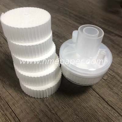 Virgin Pulp Style Electrostatic Air HME Filter Paper Class I Medical Grade Cotton 120℃ Resistance
