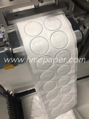 Circular Bacterial Viral Filter Paper 30l/min Flow Rate 50mm Diameter 121℃ Max Sterilization Temp