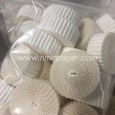 Medical Grade Wood Pulp Filter Paper Roll 90g/m2 Absorbent MSDS Certified For Medical Industries