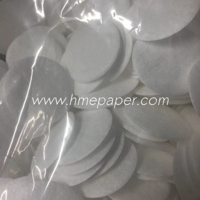 Circular Bacterial Viral Filter Paper 30l/min Flow Rate 50mm Diameter 121℃ Max Sterilization Temp