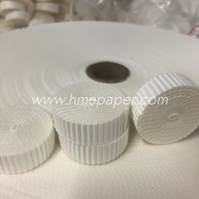 0.5u Porosity Electric Filter Paper High Temperature Resistance Up To 120C HME Filter Paper Roll