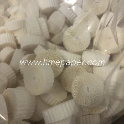 50mm Diameter Disposable Bacterial Filter 0.5bar Pressure Drop Circular Air Filter