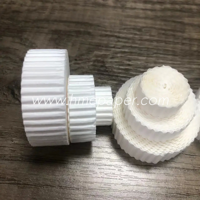 Customized Diameter Hme Filtering Paper , Circular Design HME Paper Filter