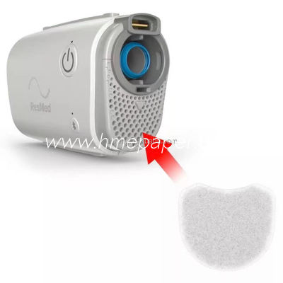 comprare Hypoallergenic Disposable CPAP Filter with 5micron Porosity and 53MM*35MM Size for ResMed AirMini online manufacture