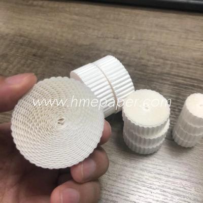 comprare Rotolo di carta assorbente HME Filter Paper con materiale di polpa di cotone al 100%, assorbimento d'acqua del 220% ed efficienza del 99,999% online manufacture
