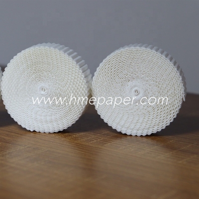 Custom Electrostatic Filter Paper Absorbent HME Wavy Paper Roll Wood Pulp