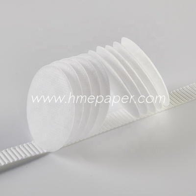 Heat And Moisture Exchanger Corrugated HME Filter Paper 13mm 1.2mm