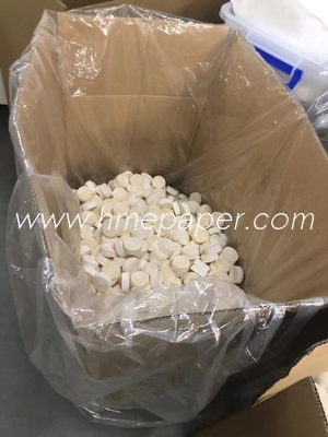Circular Wooden Paddle HME Filter Paper With Customized Diameter